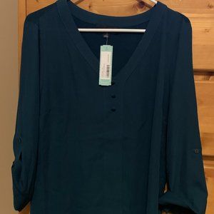 Fortune + Ivy Blouse with 3/4 Sleeves
